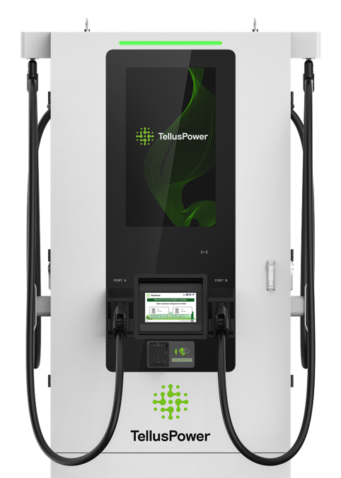 Tellus Power Estações de Carregamento Rápido Tellus Power Estações de Carregamento Rápido para veículos elétricos
